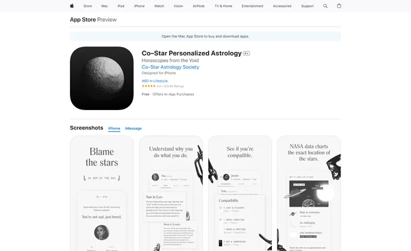 Co-Star Personalized Astrology