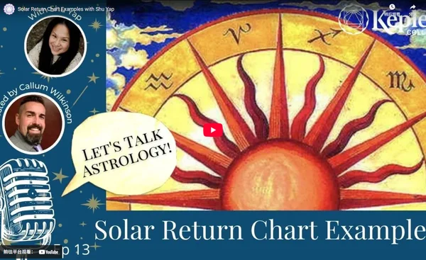 Esempi di Carte di Rivoluzione Solare con Shu Yap