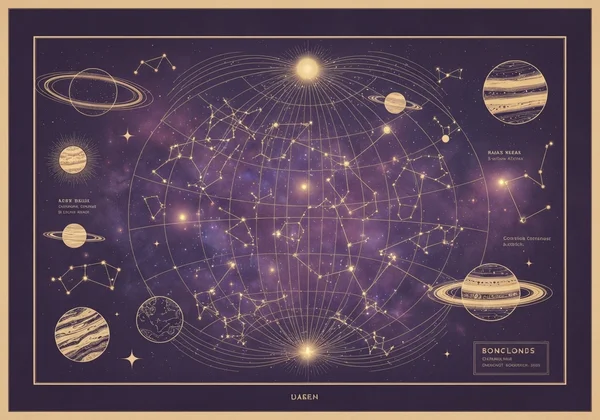 Dynamic astrological blueprint showing annual cosmic update.